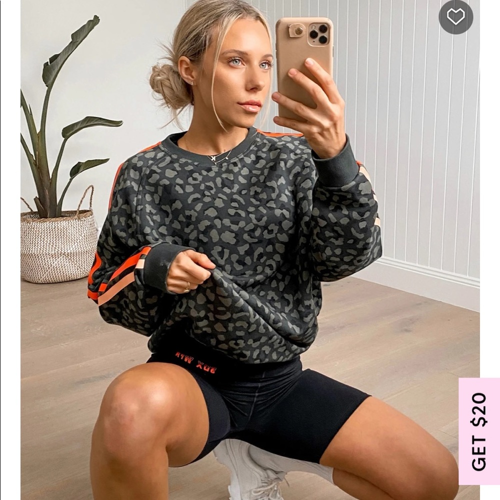 Sarah’s Day x WFA Team Camo Oversized Sweater